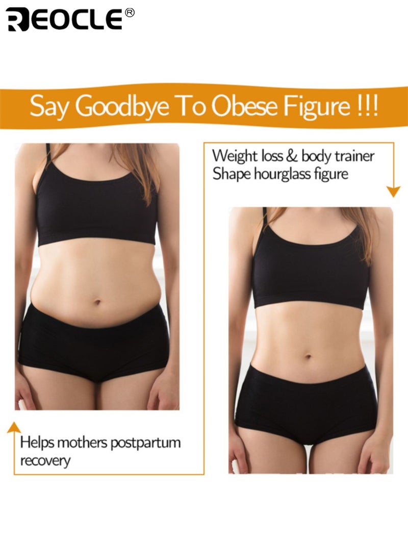 REOCLE Women's Sports Shaping Tank Top Fitness Training Sweat Wicking Tank Running Workout Top Tight Fit Tummy Control Exercise Tank for Gym and Athletic Activities - Image 5