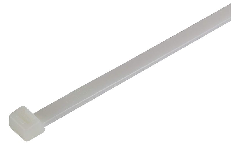 GTSE 14 Inch White/Clear Heavy Duty Zip Ties, 100 Pack, 120lb Strength, UV Resistant Nylon Cable Ties, Self-Locking 14" Tie Wraps - Image 3
