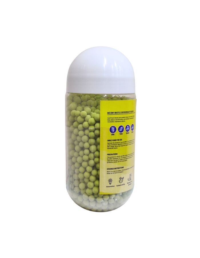 بنتونايت مياو ميتس حبيبات مزيلة لرائحة رمل القطط برائحة الليمون – 450 غرام - Image 2