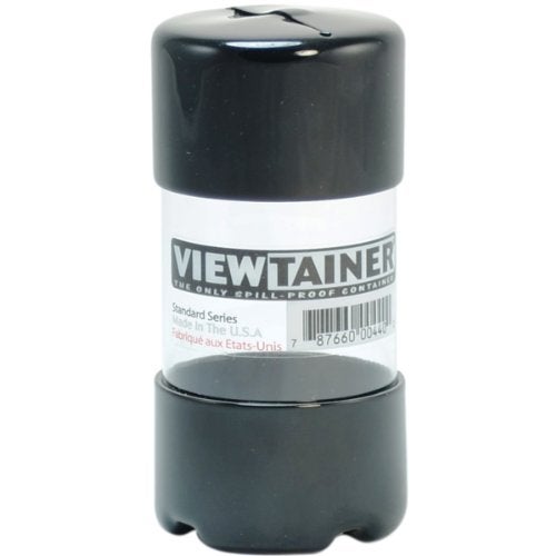 Viewtainer Storage Container, 2 x 4-Inch, Black - Image 1