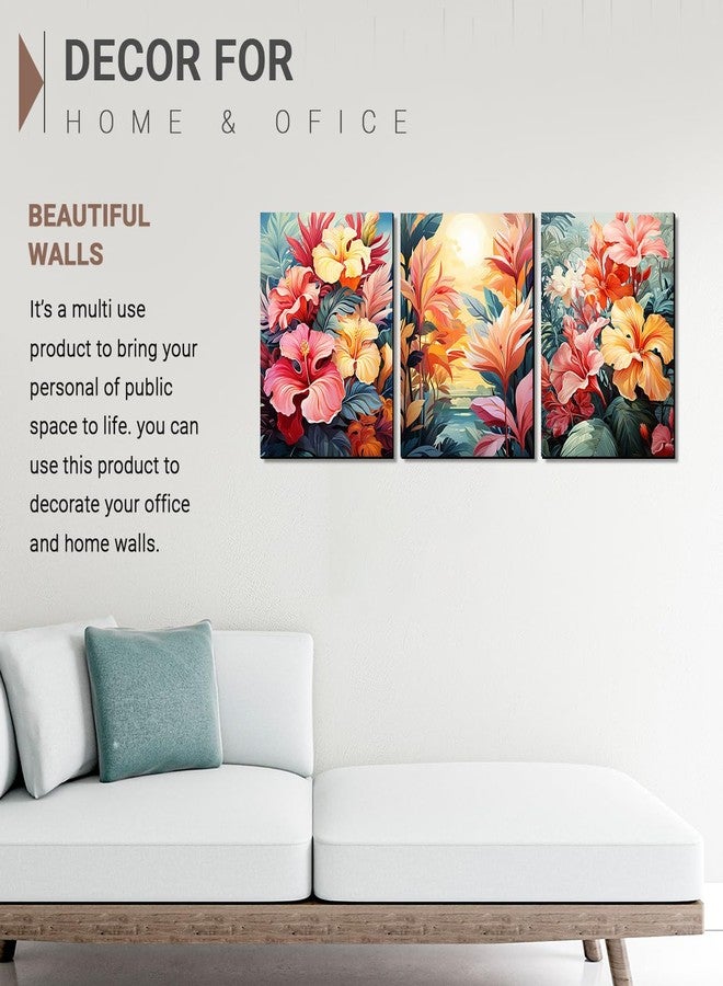 HOTHOUSE Modern Wall Art MDF Panel Painting for Wall Decoration | Wall Paintings for Living Room, - Room Wall Décor | Room Wall Panels For Home Decoration Wall Art Mdf | Matt Laminated and Double Sided tape Inside the Box , (Art 4, 9x12 inch, Unframed) - Image 5