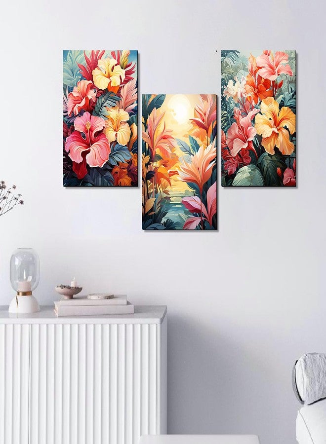 HOTHOUSE Modern Wall Art MDF Panel Painting for Wall Decoration | Wall Paintings for Living Room, - Room Wall Décor | Room Wall Panels For Home Decoration Wall Art Mdf | Matt Laminated and Double Sided tape Inside the Box , (Art 4, 9x12 inch, Unframed) - Image 4