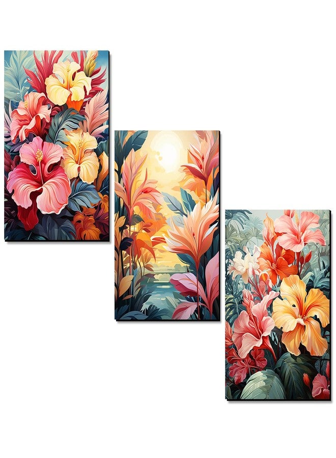 HOTHOUSE Modern Wall Art MDF Panel Painting for Wall Decoration | Wall Paintings for Living Room, - Room Wall Décor | Room Wall Panels For Home Decoration Wall Art Mdf | Matt Laminated and Double Sided tape Inside the Box , (Art 4, 9x12 inch, Unframed) - Image 1