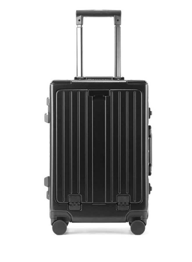 NKX Premium Expandable Aluminum Frame ABS and PC Suitcase With USB Charging Port and C type 24 Inch - Image 4