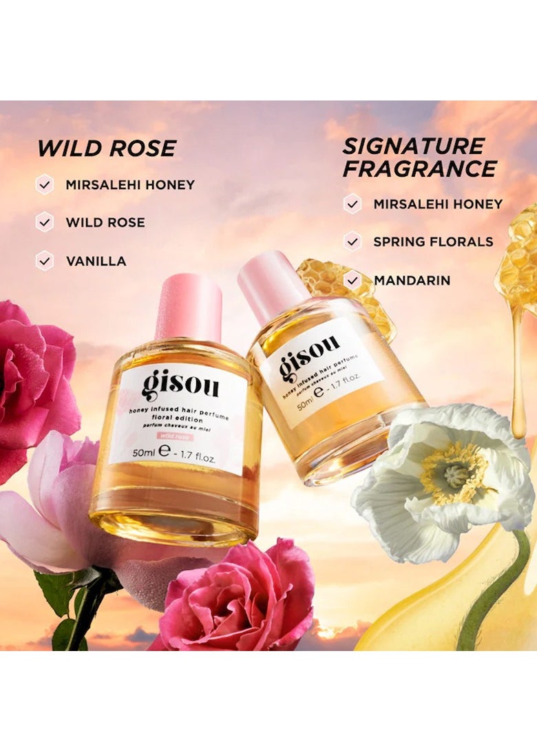 Gisou Honey Infused Enriched Delicate Hair Perfume Fragrance Spray 50ml-1.7oz  - Image 3