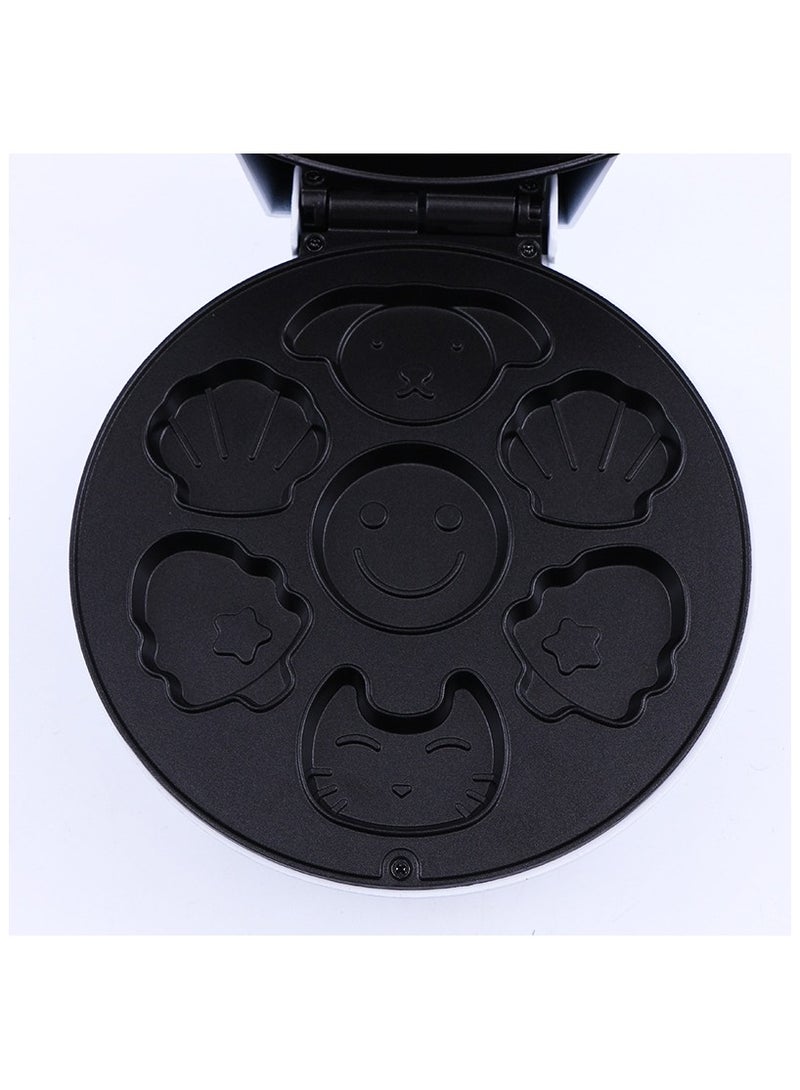 عام جهاز تحضير الفطور مع مقلاة إلكترونية مزدوجة التسخين تعمل بشكل كامل تلقائي منزلي متعدد الوظائف صانع وافل من الرسوم المتحركة جهاز كيك. - Image 2