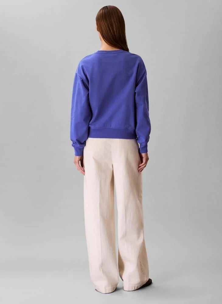 Calvin Klein Jeans Graphic Crew Neck Sweatshirt