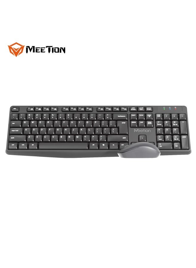 Meetion 2.4G Wireless Keyboard Mouse Combo CW235 Whisper Silent Typing 2.4G Wireless Connectivity Power-efficient wireless technology - Image 3
