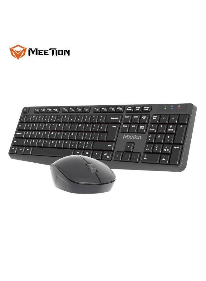 Meetion 2.4G Wireless Keyboard Mouse Combo CW235 Whisper Silent Typing 2.4G Wireless Connectivity Power-efficient wireless technology - Image 2
