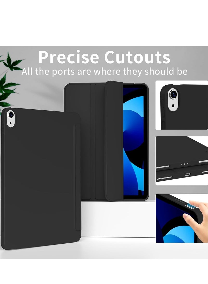 DUSALA iPad Air 11 Inch M2 2024 Case, iPad Air 5th/4th Gen (10.9 Inch, 2022/2020) – Lightweight Soft TPU Protective Case with Auto Sleep/Wake, Smart Folio Cover, Slim & Durable, Perfect for Hands-Free Viewing - Image 2