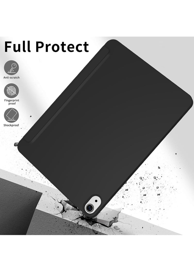 DUSALA iPad Air 11 Inch M2 2024 Case, iPad Air 5th/4th Gen (10.9 Inch, 2022/2020) – Lightweight Soft TPU Protective Case with Auto Sleep/Wake, Smart Folio Cover, Slim & Durable, Perfect for Hands-Free Viewing - Image 4