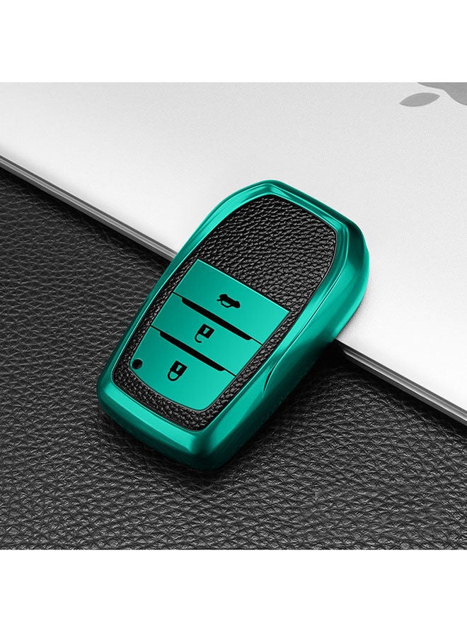 NIBEMINENT Car Key Cover For Toyota RAV4 Rongfang/Crown Cruiser/Highlander/Overbearing/Prado/Ralink - Image 2