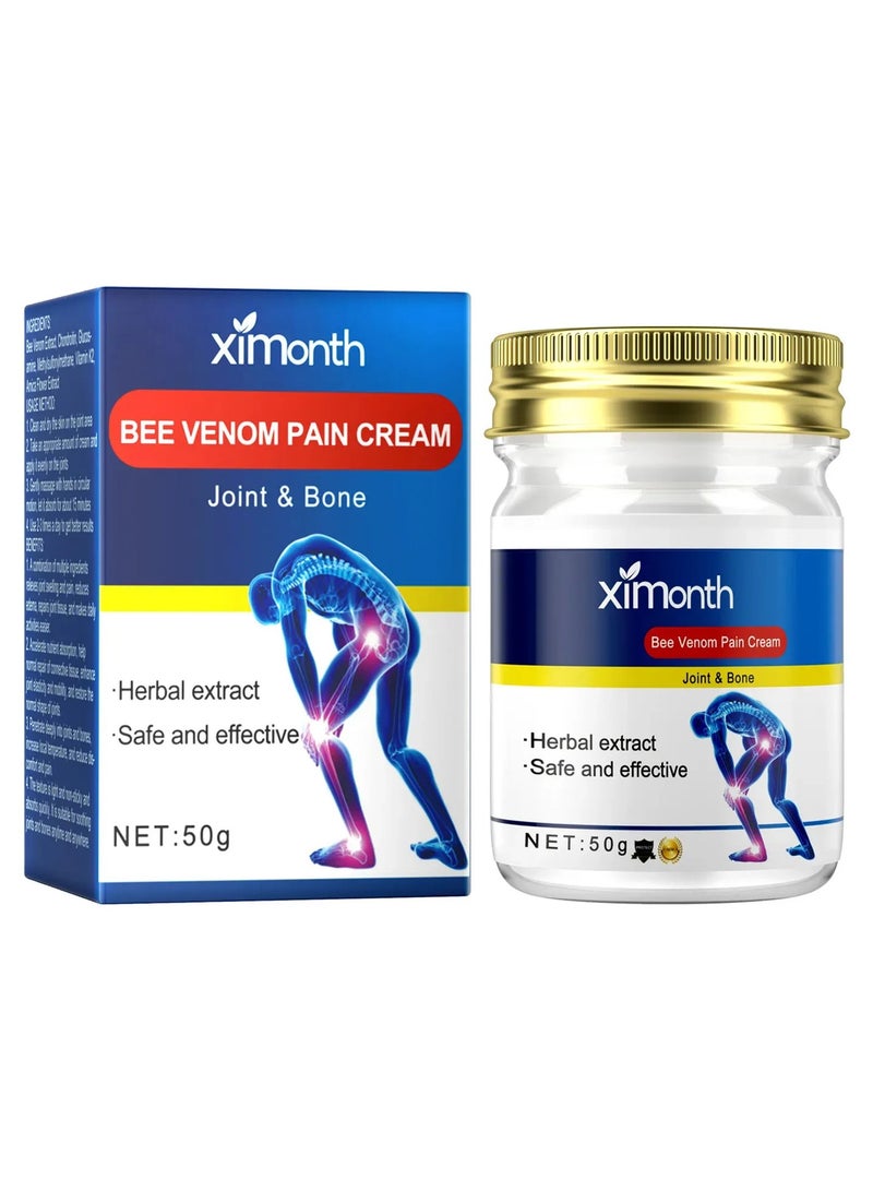 ximonth Bone Pain Relief Cream Sciatica Neuropathic Analgesic Heel Ache Therapy Relax Neck Shoulder Muscle Soreness Knee Sooth Ointment  - Image 1