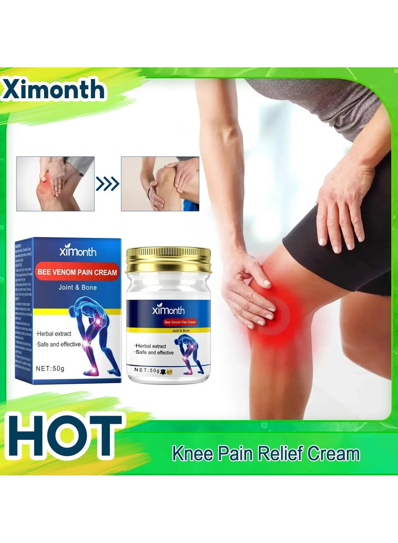 ximonth Bone Pain Relief Cream Sciatica Neuropathic Analgesic Heel Ache Therapy Relax Neck Shoulder Muscle Soreness Knee Sooth Ointment  - Image 4