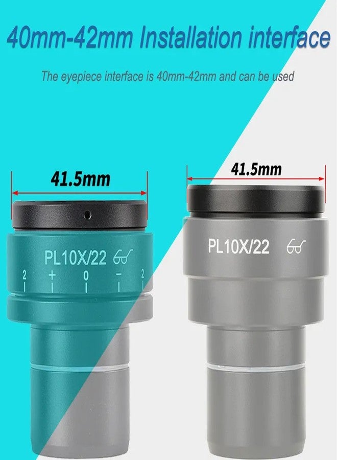Walfront 2Pcs Microscope Eyepiece Cup Flat Angle Rubber Eyepiece Cover Guards Eyeshields Telescope Protector for 40‑42mm - Image 2