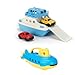 Green Toys حزمة قارب العبّارة والغواصة - Image 2