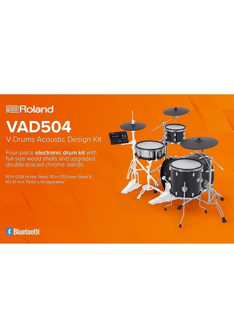 Roland VAD504 V-Drums Acoustic Design - Image 2