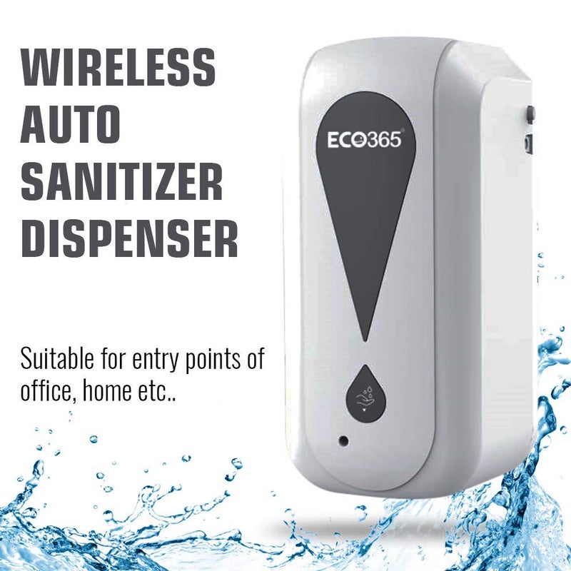 ECO365 Automatic Touchless Wall Mounted Soap Dispenser (1200 ml) | Hygienic Solution for Bathroom, Kitchen, Office | Convenient - Hands-Free Dispensing - Image 2