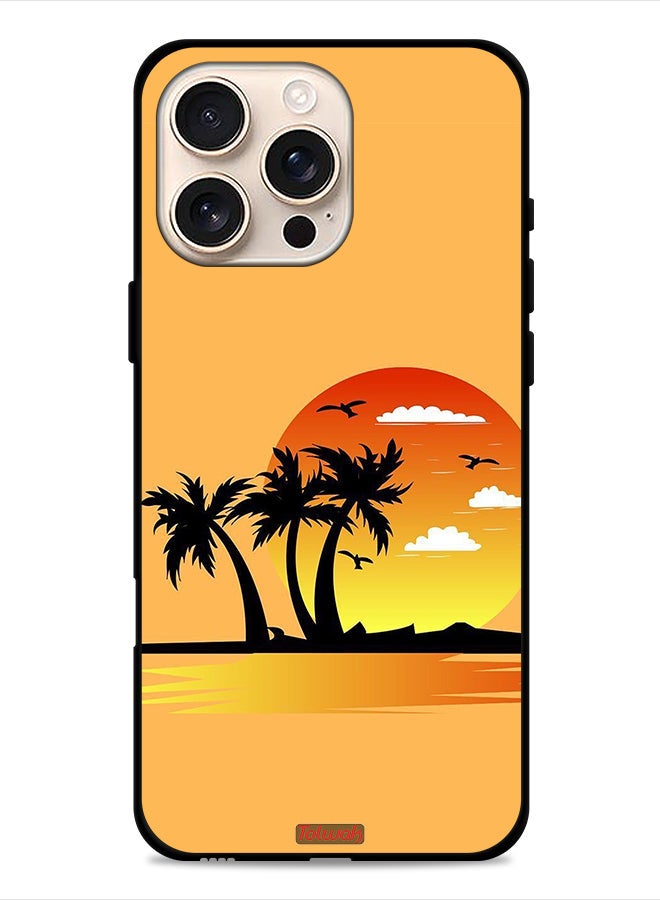 Tolwak Apple iPhone 16 Pro Protective Case Cover Drawing Abstract Design - Image 1