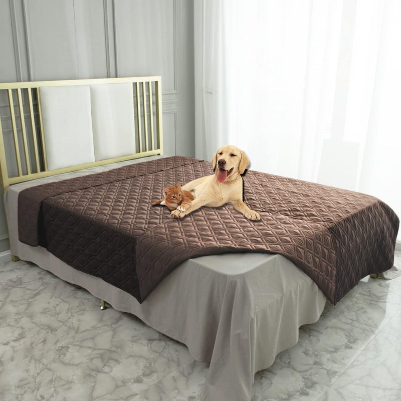 Ameritex Waterproof Blanket Reversible Dog Bed Cover Pet Blanket for Furniture Bed Couch Sofa - Image 1
