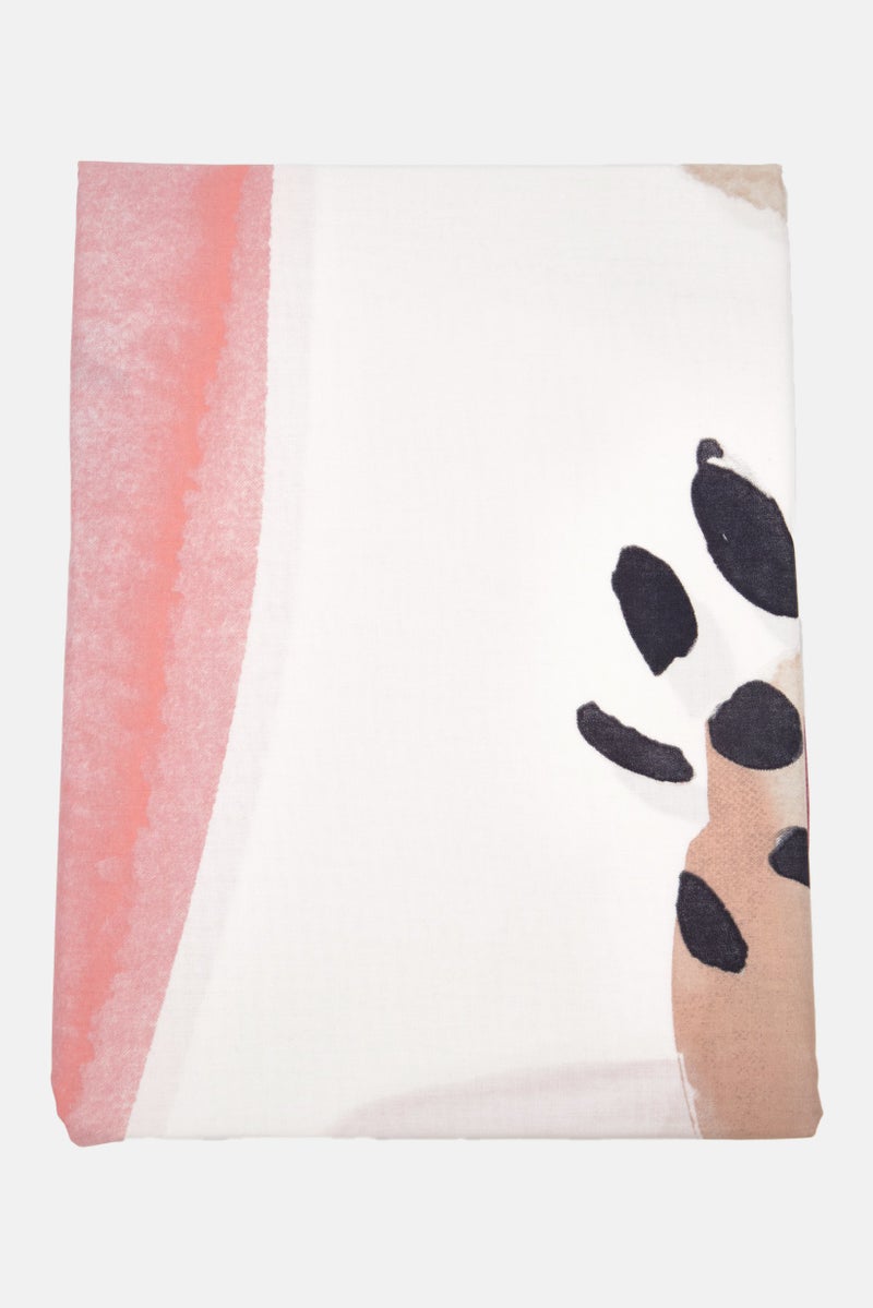 Tchibo طقم لحاف بيركالي مفرد 160 × 210 سم، مجموعة بيضاء - Image 4