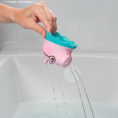 TOMY تومي تومي بيبا بيغ - عائلة بيبا المتداخلة - تشمل بيبا بيغ، مامي بيغ، دادي بيغ وجورج - لعبة تداخل، فرز وصب - للأعمار من 18 شهرًا وما فوق - Image 5