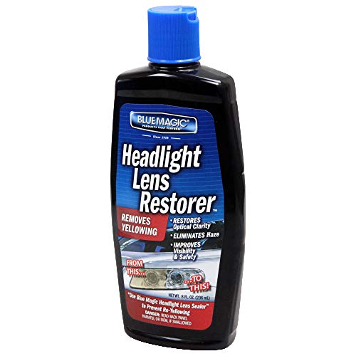 Blue Magic 725CD-06 Headlight Lens Restorer - 8 oz. - Image 2