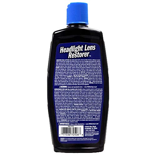 Blue Magic 725CD-06 Headlight Lens Restorer - 8 oz. - Image 3