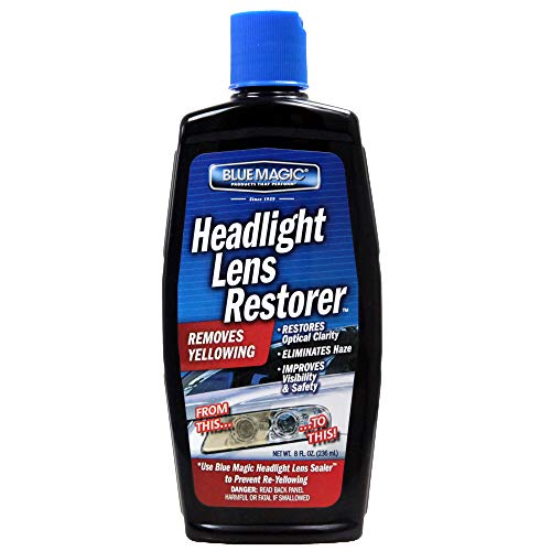 Blue Magic 725CD-06 Headlight Lens Restorer - 8 oz. - Image 1