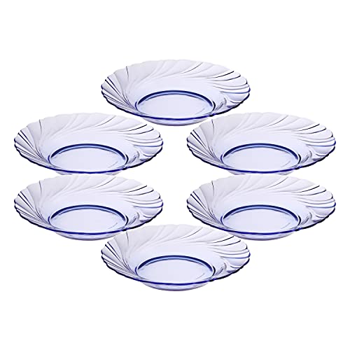 Duralex Beau Rivage Marine Soup Plate 21.5 cm 6 Pcs (3002BF/6), Medium - Image 5