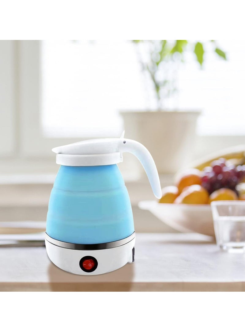 TIGER Title: Portable Silicone Mini Collapsible Electric Kettle - Compact Foldable Travel Water Heater Jug with Fast Boil Technology, Lightweight & Space-Saving Design for Travel, Camping & Everyday Use  - Image 4