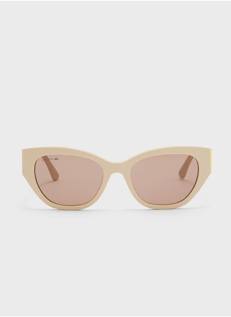 لاكوست Modified Rectangle Sunglasses