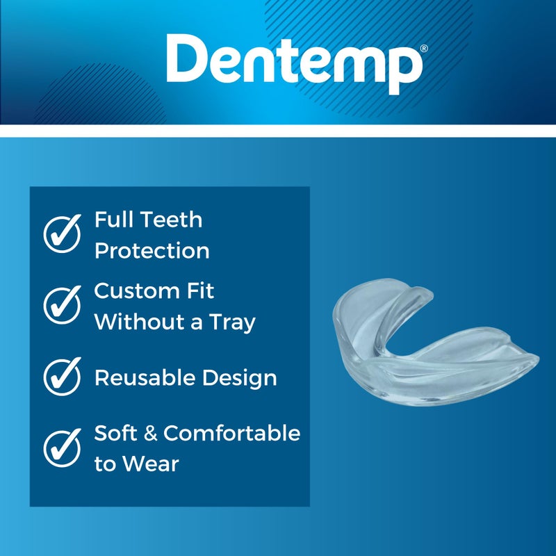 Dentemp Protect-It Custom Fit Mouth Guard 8 Pack for Teeth Grinding at Night - Night Guards for Sleep - Image 5