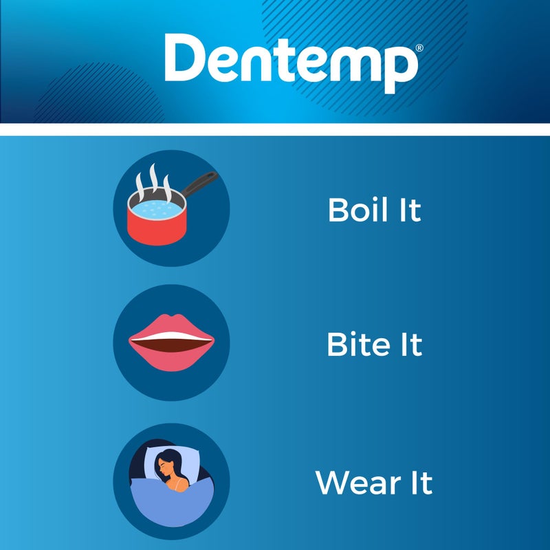 Dentemp Protect-It Custom Fit Mouth Guard 8 Pack for Teeth Grinding at Night - Night Guards for Sleep - Image 4