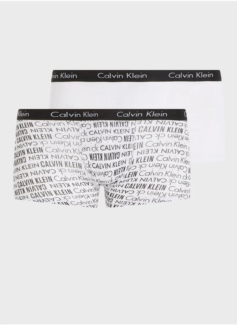 CALVIN KLEIN Youth 2 Pack Assorted Trunks