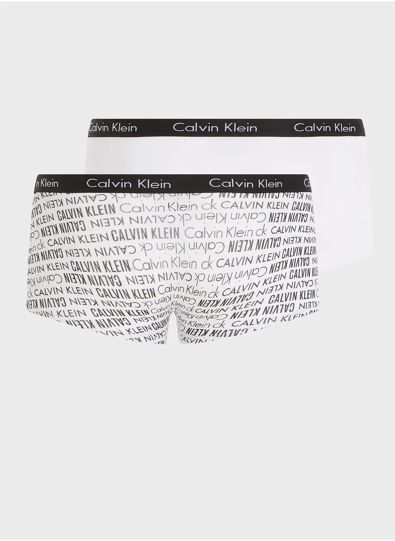 CALVIN KLEIN Youth 2 Pack Assorted Trunks