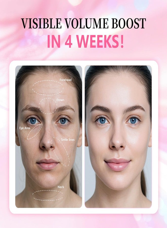 PDRN Pink Collagen Volume Multi Balm Stick - Collagen Wrinkle Stick Face & Body Balm for Under-Eyes, Neck, Forehead, Smile Lines, Lips | Plumping, Radiance, Line Care - Image 3