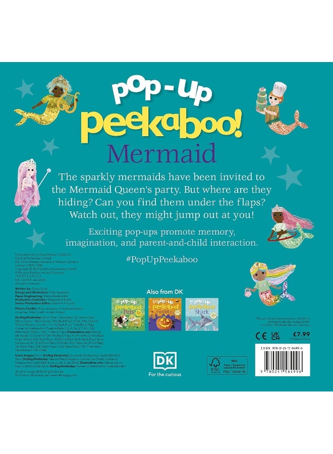 DK Pop-Up Peekaboo! Mermaid: Pop-Up Surprise Under Every Flap!  - Image 2
