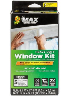 Duck Duck Brand 287455 MAX Strength Window Insulation Kit, Clear  - Image 1