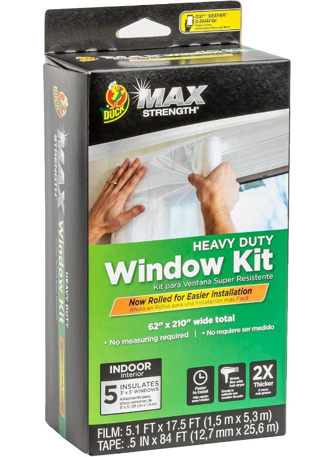 Duck Duck Brand 287455 MAX Strength Window Insulation Kit, Clear - Image 2