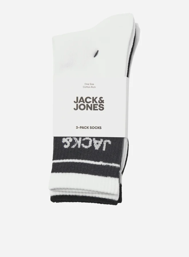 JACK & JONES Set of 3 - Crew Tennis Socks