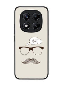 Stylizedd For Xiaomi Redmi Note 14 Pro 5G / X7 5G Case,Slim fit Camera Protection, Shockproof Thin Phone cover  - What (Hipster)  - Image 1