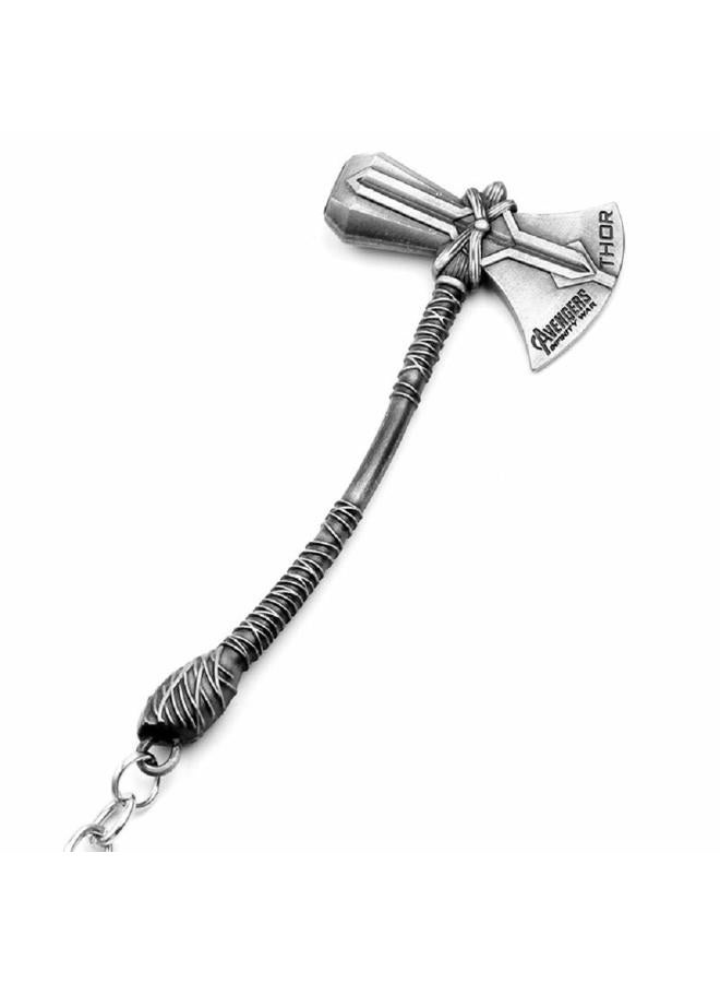 365Home 2-Pack Hammer Keychain and Axe Keychain, Cool Gifts for Men, Husband, Boyfriend - Image 4