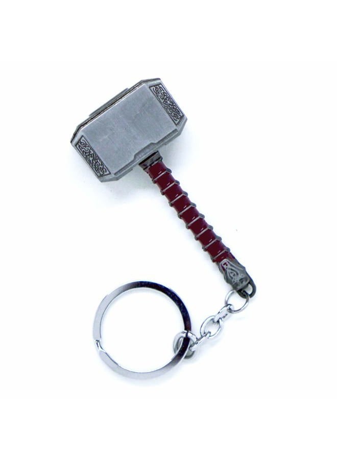 365Home 2-Pack Hammer Keychain and Axe Keychain, Cool Gifts for Men, Husband, Boyfriend - Image 3