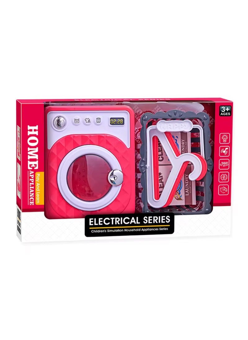 Ao Xie Toys Kids Washing Machine Toy with Cleaning Basket - 6 Pieces  - Image 2