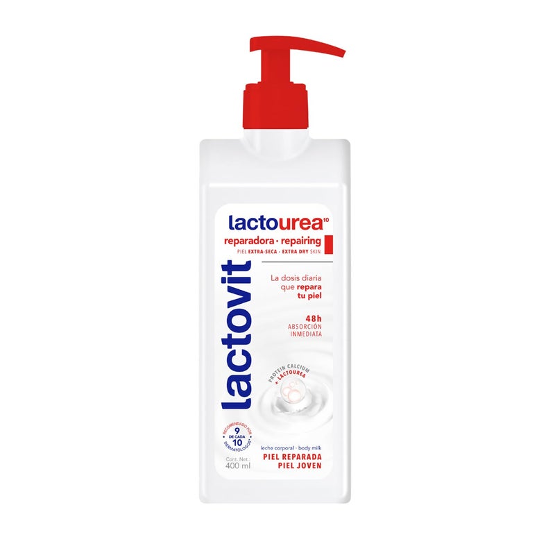 Lactovit Lactourea Body Milk 400ml - Image 1