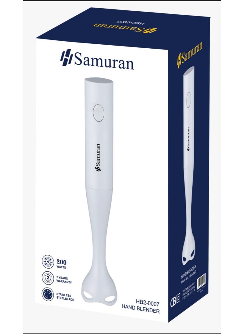 200 Watt Hand Blender - Samuran