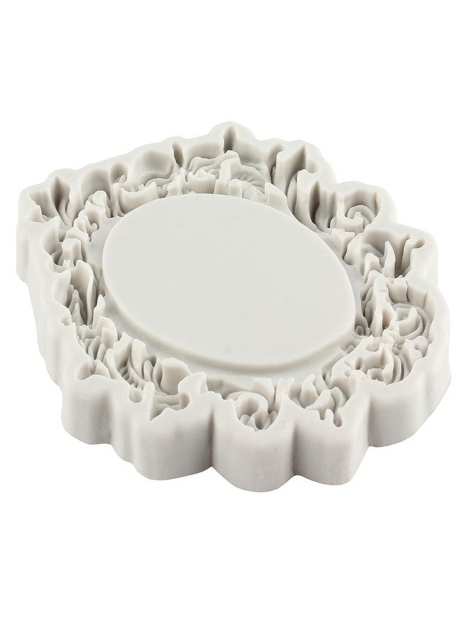 YANQINMS Baroque Photo Frame Fondant Molds Picture Frames Silicone Mold Vintage Frame Chocolate Candy Mold For Birthday Wedding Cake Decorating Cupcake Topper Gum Paste Polymer Clay - Image 4