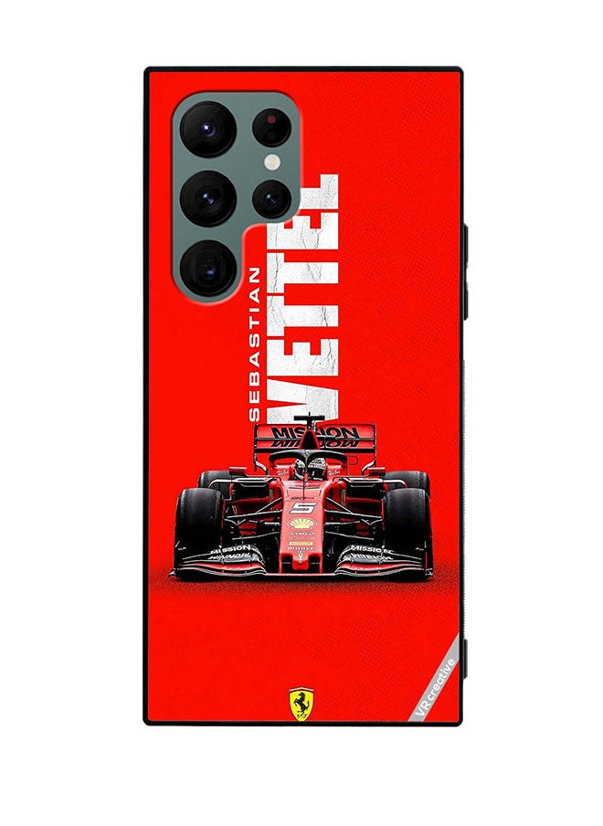 VR CREATIVE Protective Case Cover For Samsung Galaxy S22 Ultra 5G F1 Racing Car Design Multicolour  - Image 1