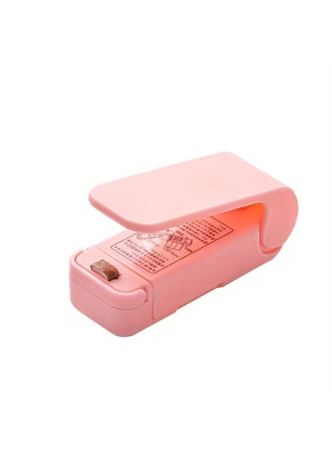 Goolsky 1pc Compact Manual Vacuum Sealer Machine with Digital-like Interface - Heavy-Duty Plastic Construction, ( Not Included) for Freshness, Shelf Life Extension - Ideal for Home, Restaurants, Food Trucks, Travel - Easy-to-Use, Space-Saving & Portable Food Saver with One-Touch Operation, No Preheating Required, Ideal for Snacks,, Meat, Vegetables, Bread, Vacuum Sealer for Food, Kitchen Vacuum Sealer, Upright Vacuum Sealer Machine - Image 1